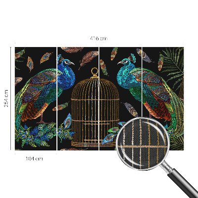 Samolepilna fototapeta Pavova slika