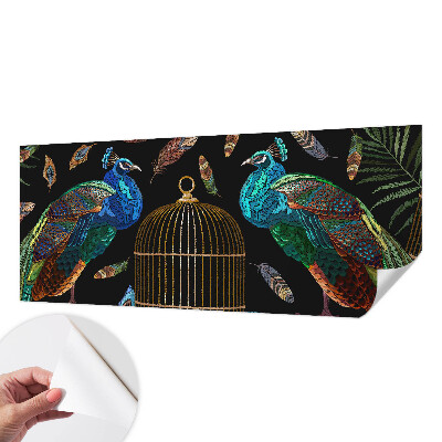 Samolepilna fototapeta Pavova slika