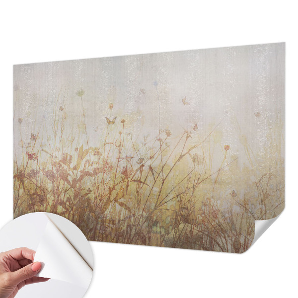 Samolepilna fototapeta za dnevno sobo Travniška harmonija