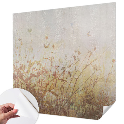 Samolepilna fototapeta za dnevno sobo Travniška harmonija