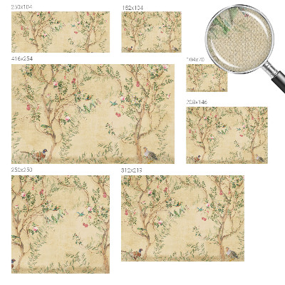 Otroška fototapeta Cvetlični poudarki