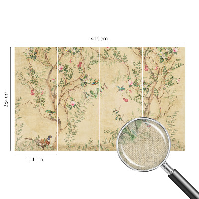 Otroška fototapeta Cvetlični poudarki