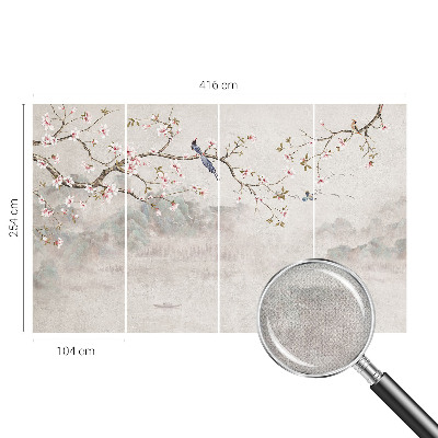 Samolepilna fototapeta za dnevno sobo Orientalska pokrajina