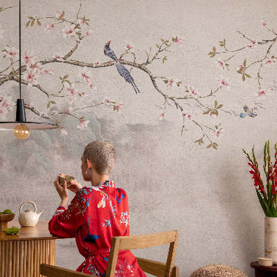 Samolepilna fototapeta za dnevno sobo Orientalska pokrajina