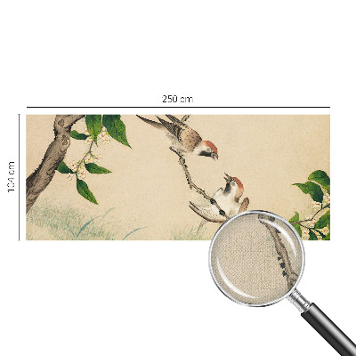 Samolepilna fototapeta v klasičnem dvojnem vzorcu