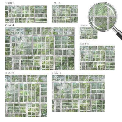 3D fototapeta Zeleni gozd