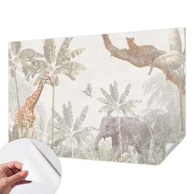 Fototapeta za otroško sobo Tropska oaza