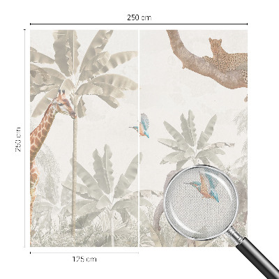 Fototapeta za otroško sobo Tropska oaza