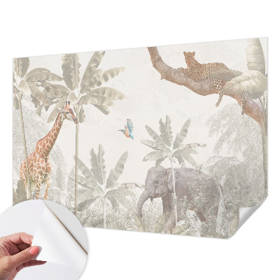 Fototapeta za otroško sobo Tropska oaza