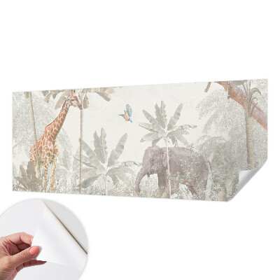 Fototapeta za otroško sobo Tropska oaza