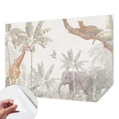 Fototapeta za otroško sobo Tropska oaza