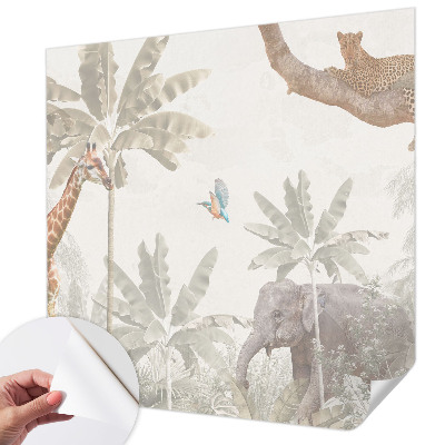 Fototapeta za otroško sobo Tropska oaza