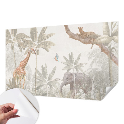 Fototapeta za otroško sobo Tropska oaza