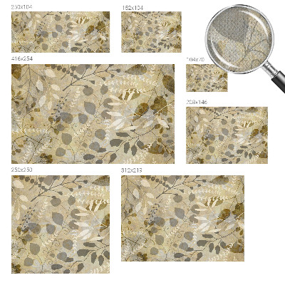 Samolepilna fototapeta Listi vejic