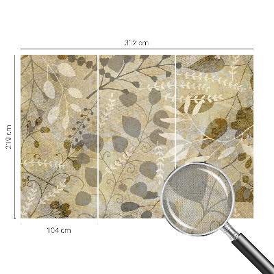 Samolepilna fototapeta Listi vejic