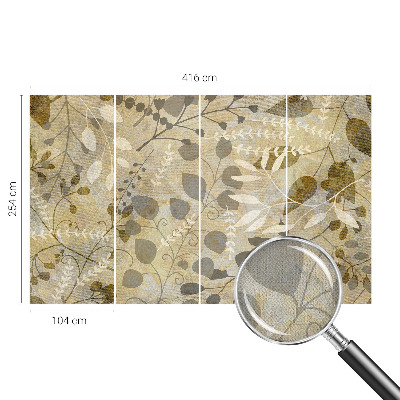 Samolepilna fototapeta Listi vejic