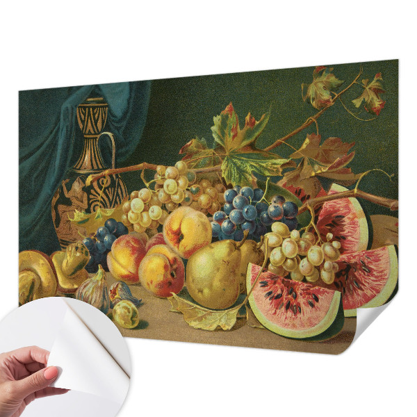 Fototapeta za otroško sobo s sadnim motivom