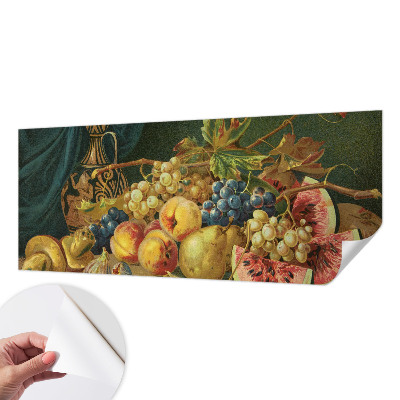 Fototapeta za otroško sobo s sadnim motivom