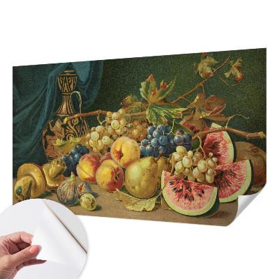 Fototapeta za otroško sobo s sadnim motivom