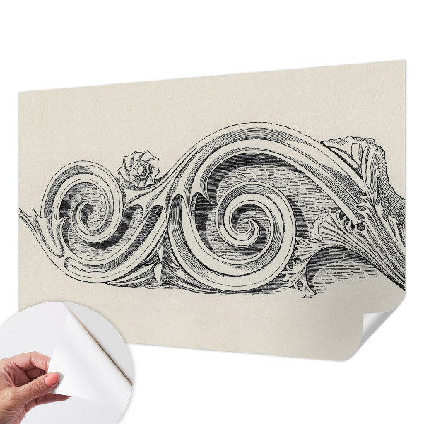 3D fototapeta z rastlinskim motivom