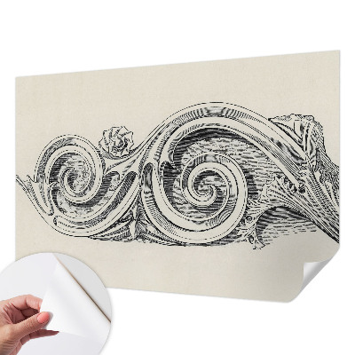 3D fototapeta z rastlinskim motivom
