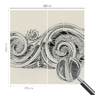 3D fototapeta z rastlinskim motivom