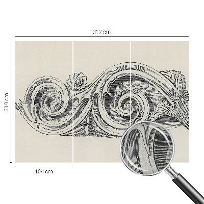 3D fototapeta Rastlinski okras