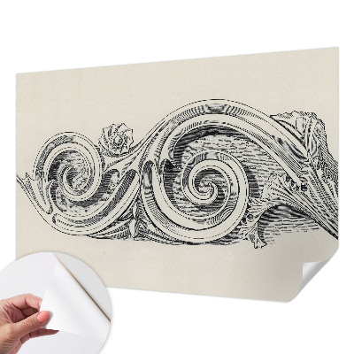 3D fototapeta z rastlinskim motivom