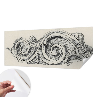 3D fototapeta z rastlinskim motivom
