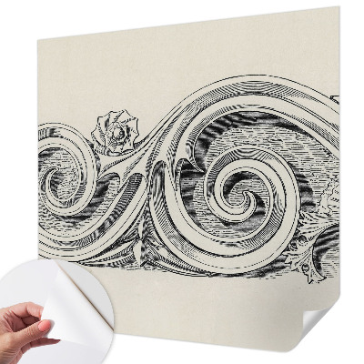 3D fototapeta z rastlinskim motivom