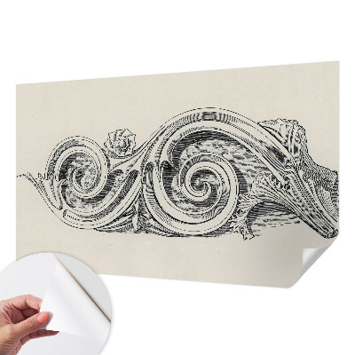 3D fototapeta z rastlinskim motivom