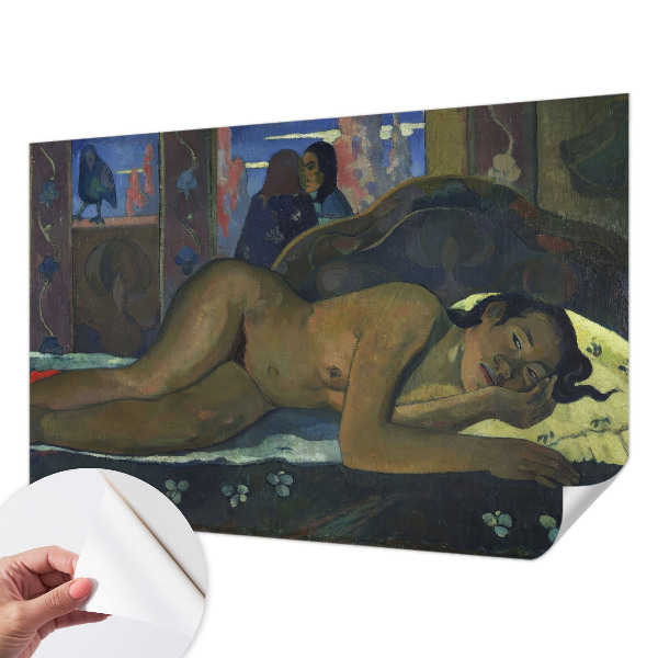 Samolepilna fototapeta za dnevno sobo z eksotičnim motivom