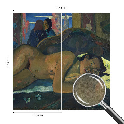 Samolepilna fototapeta za dnevno sobo z eksotičnim motivom
