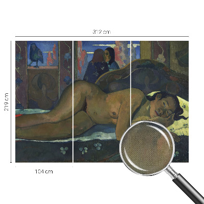 Samolepilna fototapeta za dnevno sobo z eksotičnim motivom