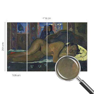 Samolepilna fototapeta za dnevno sobo z eksotičnim motivom