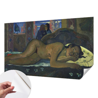 Samolepilna fototapeta za dnevno sobo z eksotičnim motivom