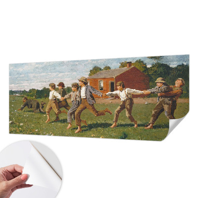 Samolepilna fototapeta za spalnico z motivom vesele zabave