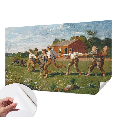 Samolepilna fototapeta za spalnico z motivom vesele zabave