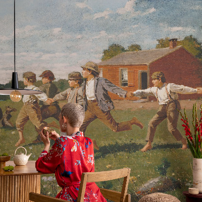 Samolepilna fototapeta za spalnico Vesela zabava