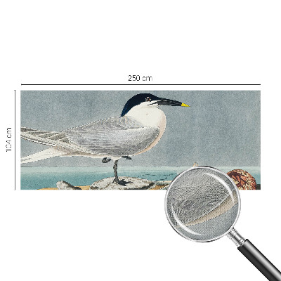3D fototapeta z motivom ptic v elegantnem stilu