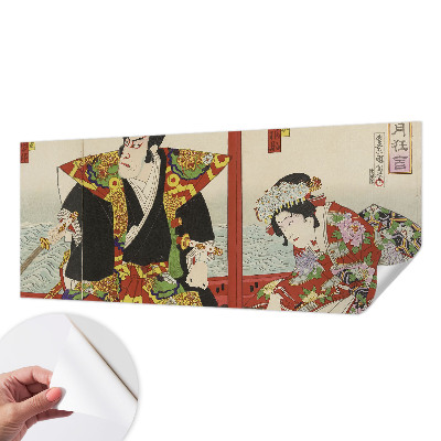 3D fototapeta z motivom japonskega gledališča