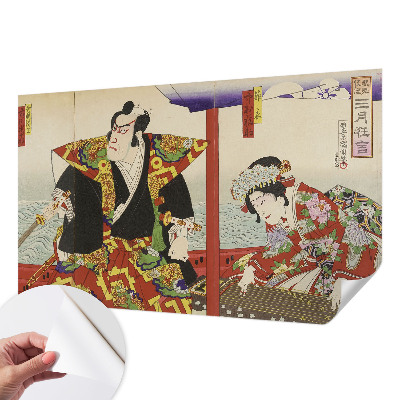 3D fototapeta z motivom japonskega gledališča