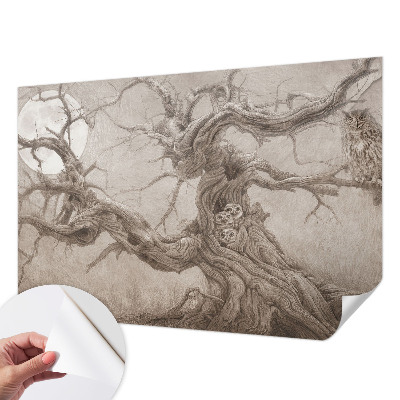 Fototapeta za otroško sobo Nočne ptice