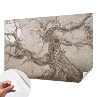 Fototapeta za otroško sobo Nočne ptice