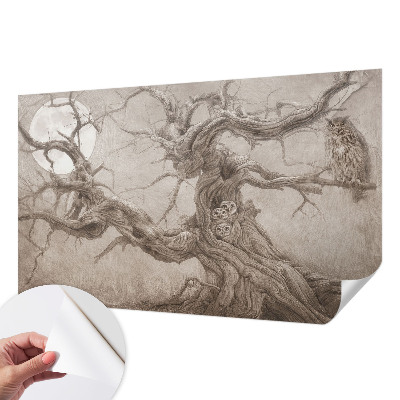 Fototapeta za otroško sobo Nočne ptice