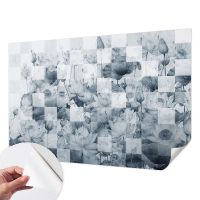 Otroška fototapeta z motivom lotosovih cvetov