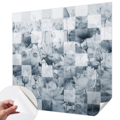 Otroška fototapeta z motivom lotosovih cvetov