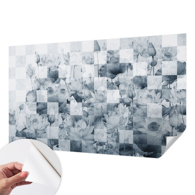 Otroška fototapeta z motivom lotosovih cvetov