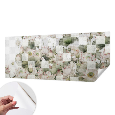 Samolepilna fototapeta Vzorci lotosa