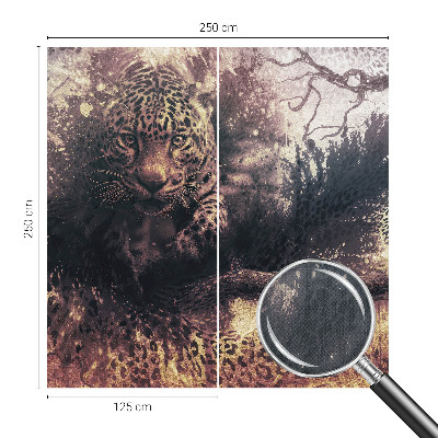 Samolepilna fototapeta za dnevno sobo Gozdna tema